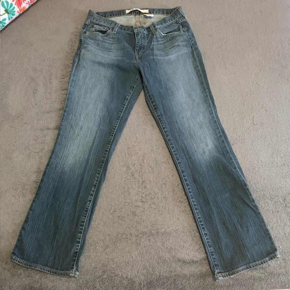 GAP Women's Slim fit Stretc Denim Boot Cut Jeans in Blue